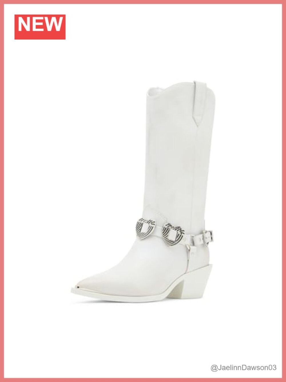 Madden Girl Western Boot Snip Toe Pull-On Mid-Calf Equestrian Style